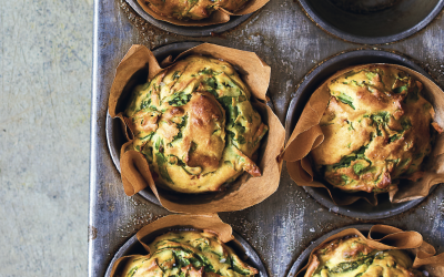 REZEPT: Spinat-Ricotta-Muffins