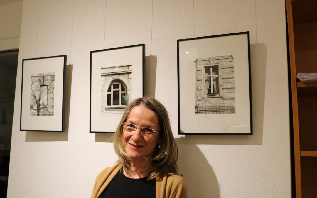 Ausstellungseröffnung: Nicole Compére hat Köln im Blick
