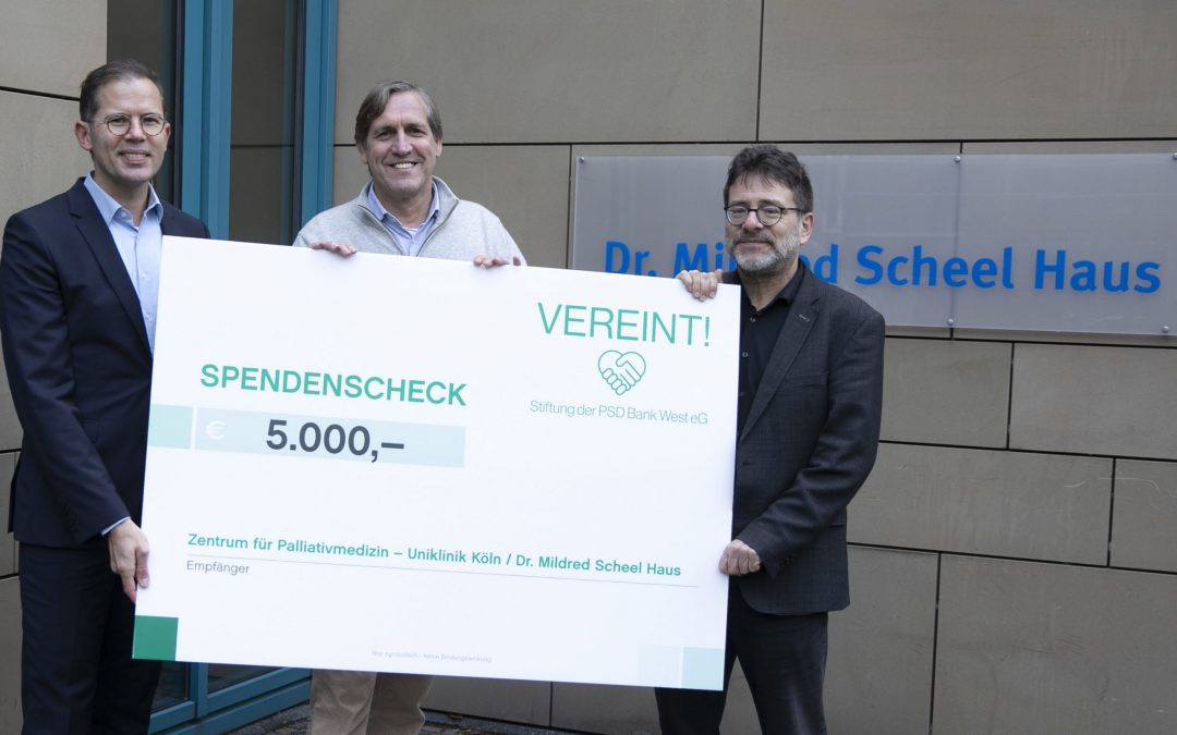5.000 Euro Spende für Mildred-Scheel-Haus