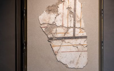 Römische Wandmalerei im Restaurant PULS