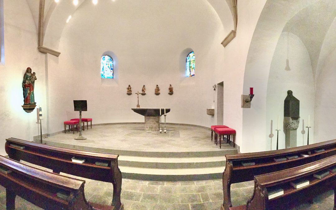 Führung durch die Kirche Alt Sankt Maternus in Rodenkirchen am 13. August