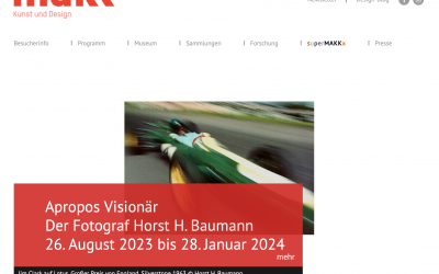 Apropos Visionär: Der Fotograf Horst H. Baumann