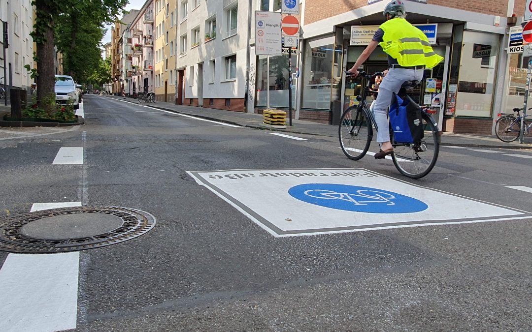 Das Kölner Fahrradstraßennetz wächst weiter