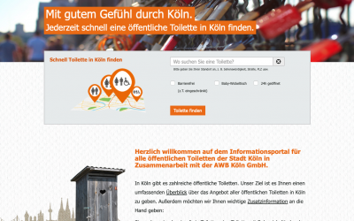 Neue Häuschen im Grünen – AWB erweitert das Toilettenangebot