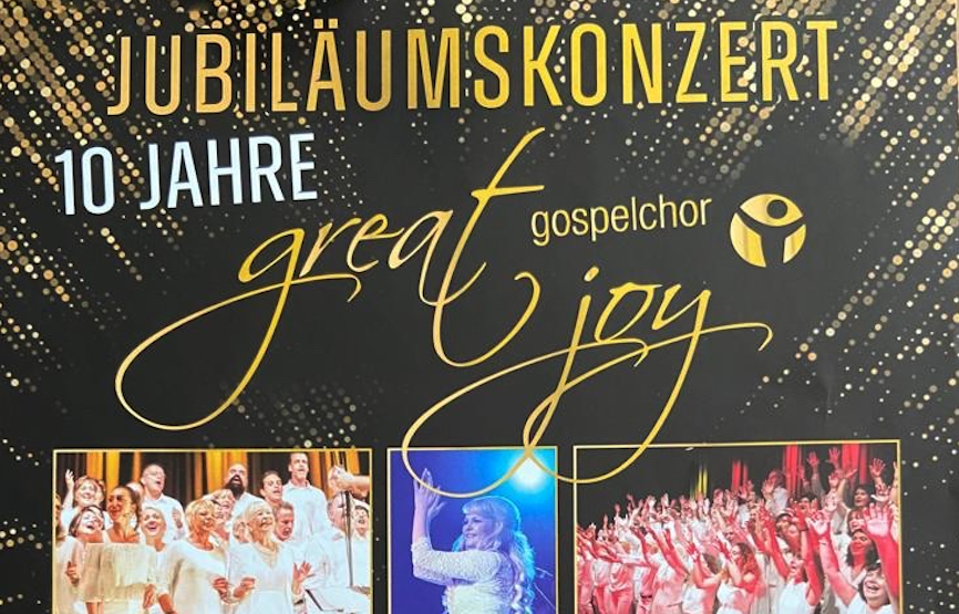 Great Joy Gospelchor – Jubiläumskonzert