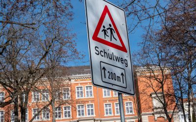 Geschwindigkeitsüberwachung an Schulwegen