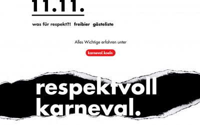 Respektvoll feiern am 11.11.