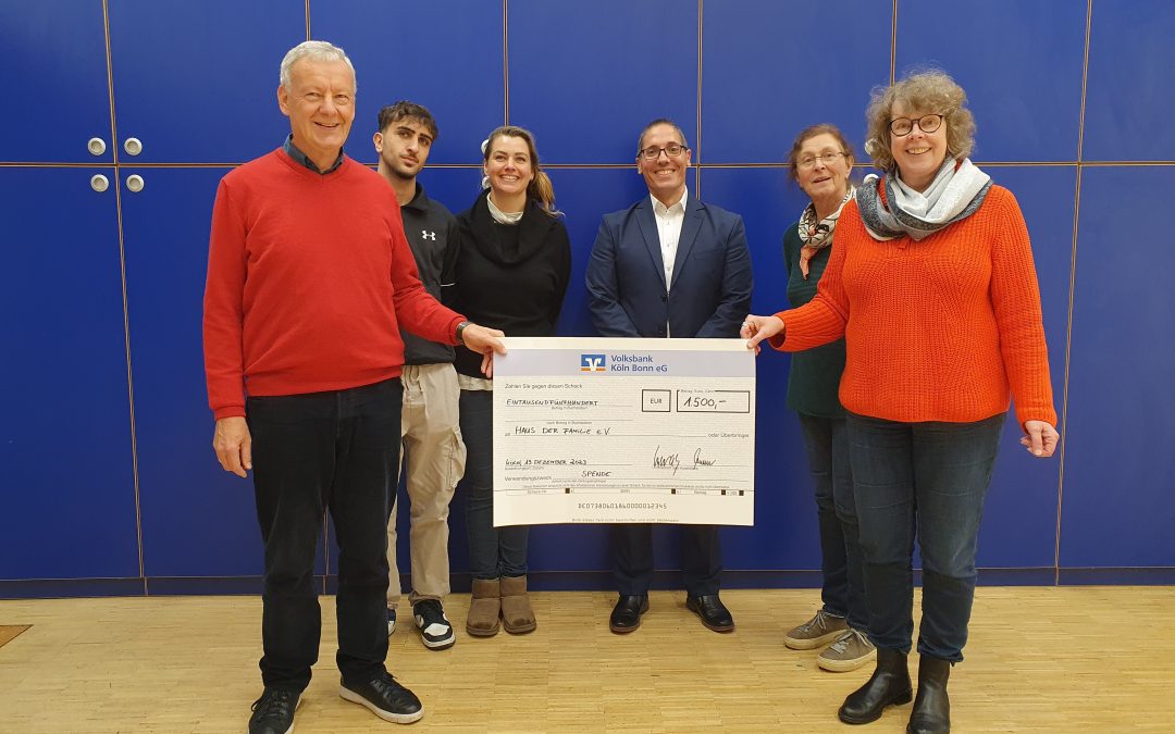 Volksbank Köln Bonn unterstützt Rondorfer Ackerparty