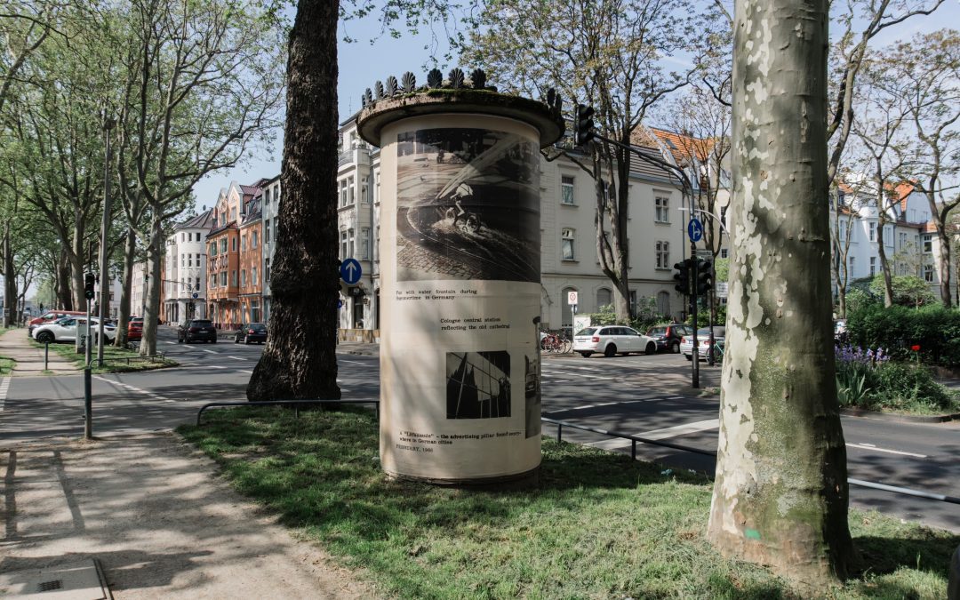 „Zeitkapsel“ auf den Kölner Kunstsäulen