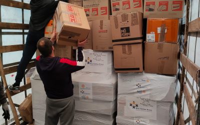 Medikamente für Dnipro aus Köln eingetroffen