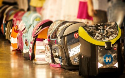 Schulranzen für geflüchtete Kinder