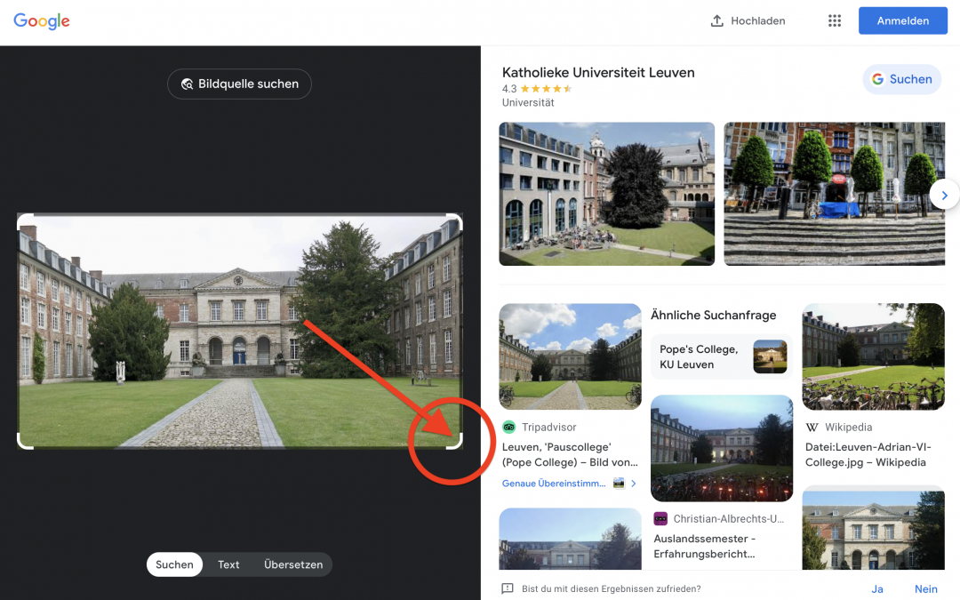 Frag‘ nach Deinem Foto