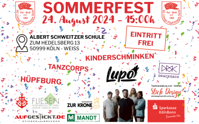 Ein Sommerfest für alle – Feiern Sie in Weiß!