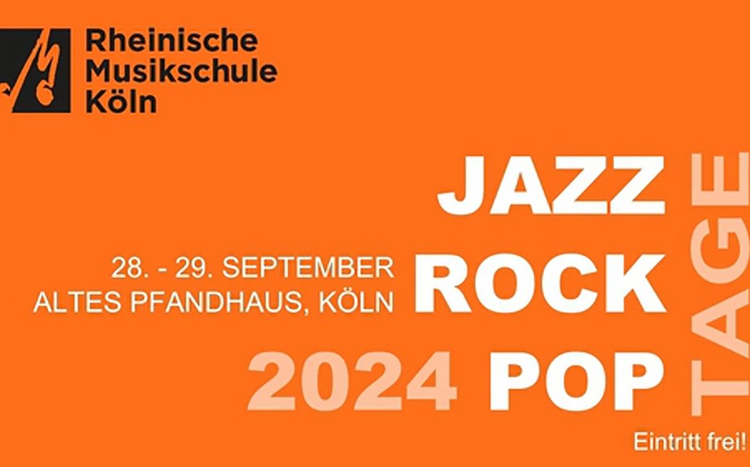 Rheinische Musikschule lädt zu JazzRockPop-Tagen ein