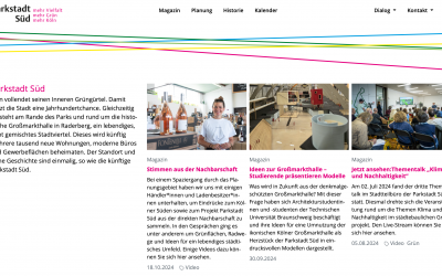 „GRÜNGÜRTEL und EIFELWALL Parkstadt Süd“