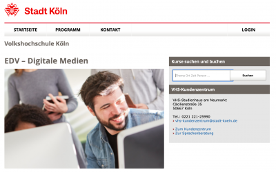 VHS Köln macht fit für die digitale Welt