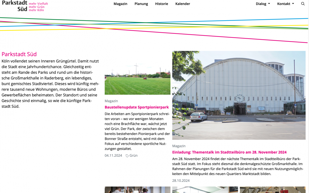 Denkmalgeschützte Großmarkthalle im Fokus