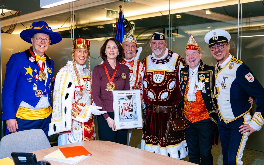 Jecke Völkerverständigung in Brüssel: Kölner Dreigestirn zu Gast im EU-Parlament