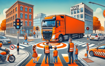 Verkehrssicherheitsaktion „Toter Winkel“