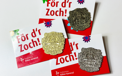 Rosenmontagszug-Spange zeigt Unterstützung för d’r Zoch