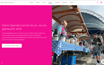 Street Angels Cologne organisieren Karnevalsverteilung für Obdachlose