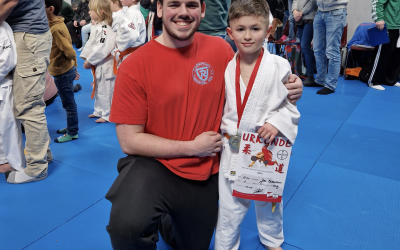 TVR: Jan Bergmann wird Bezirksmeister im Judo!