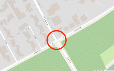 Bau eines Kreisverkehrs am Knotenpunkt Sürther Str./Grüngürtelstraße