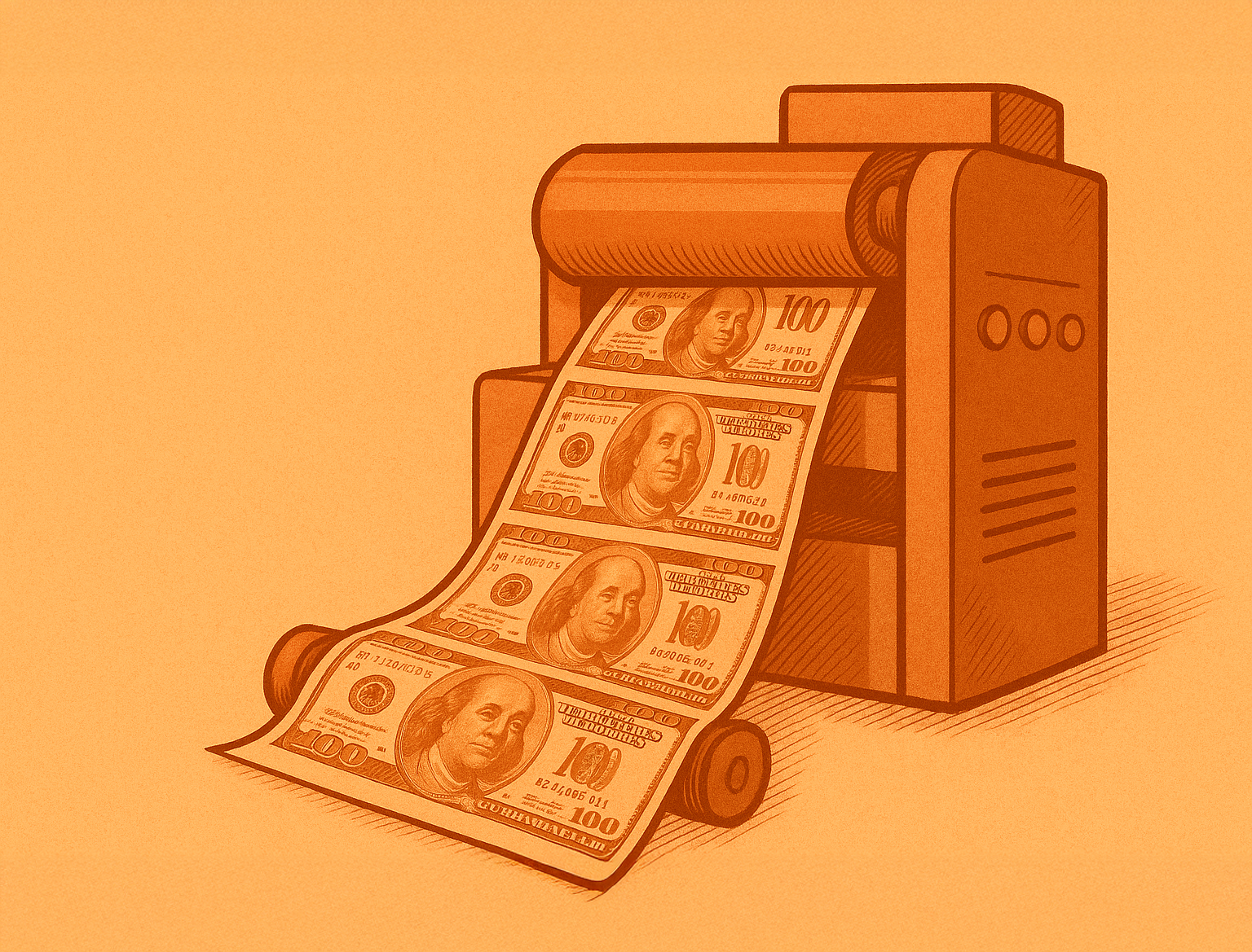 KI_gelddruckmaschine Firefly_Sein Leben lief in geregelten Bahnen; nicht einmal die Weichen musste er selbst stell 9399