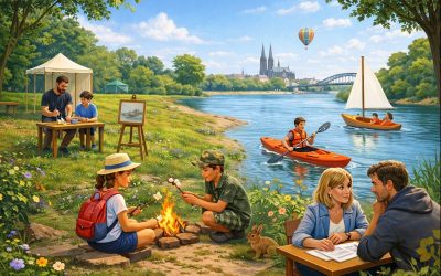 Sommerferien-Workshops und Ferienangebote im Weißer Rheinbogen