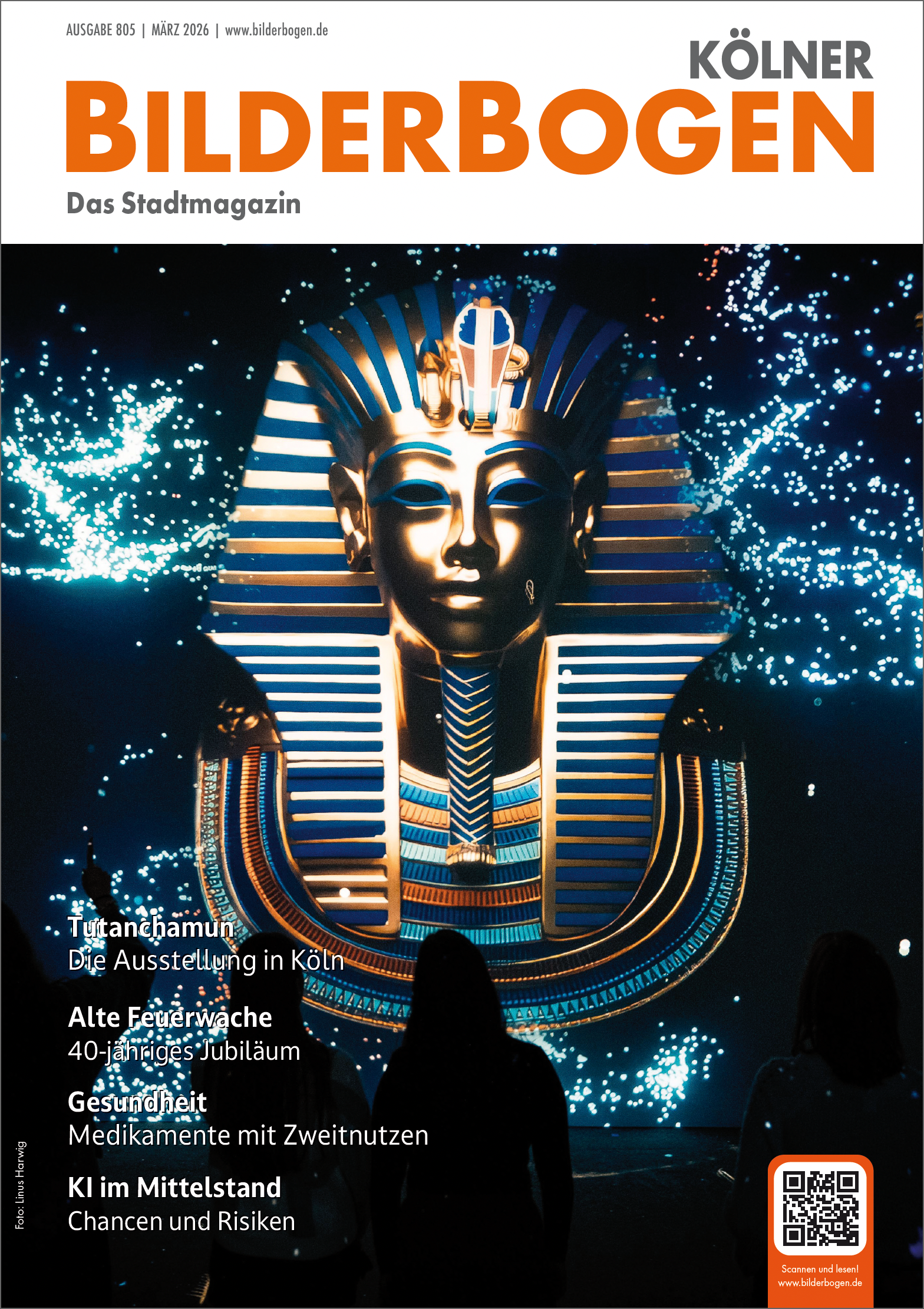 Aktuelle Ausgabe Kölner BilderBogen März-Ausgabe