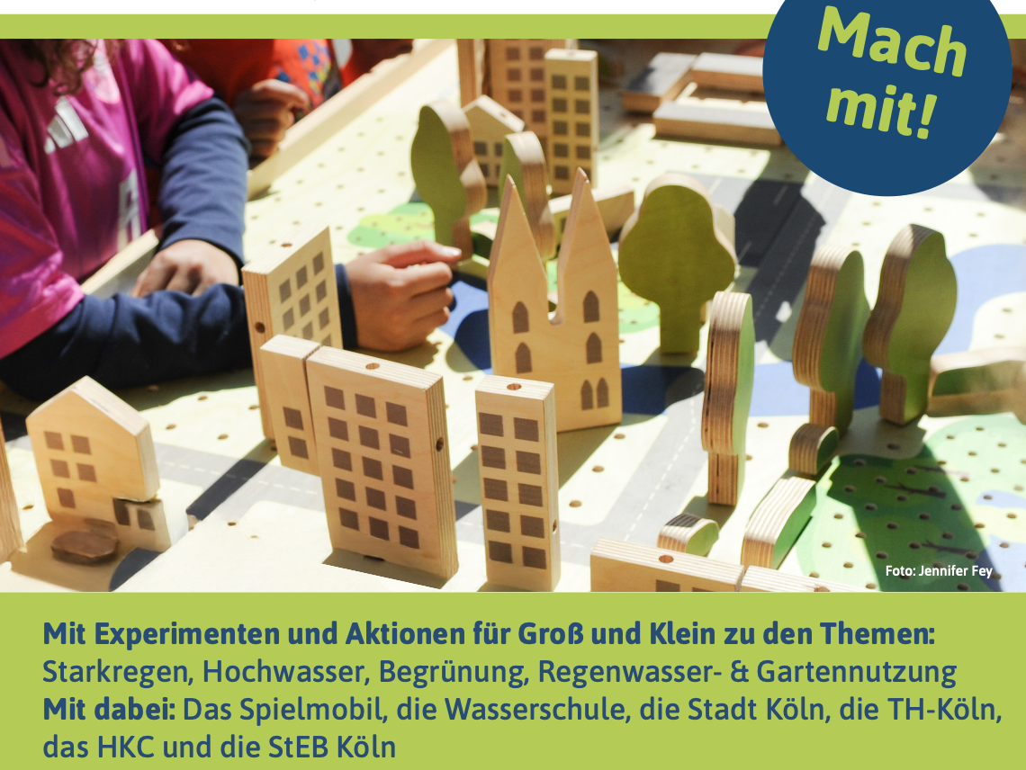 Bild zum Beitrag: Familientag in der Wachsfabrik: Alles über Regenwasser lernen