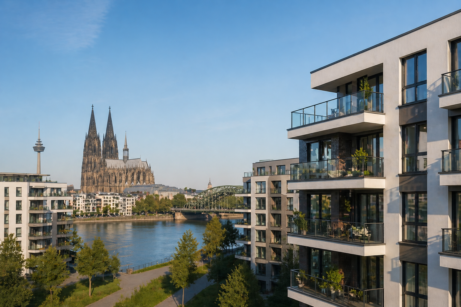 Kölns fertige Wohnungen