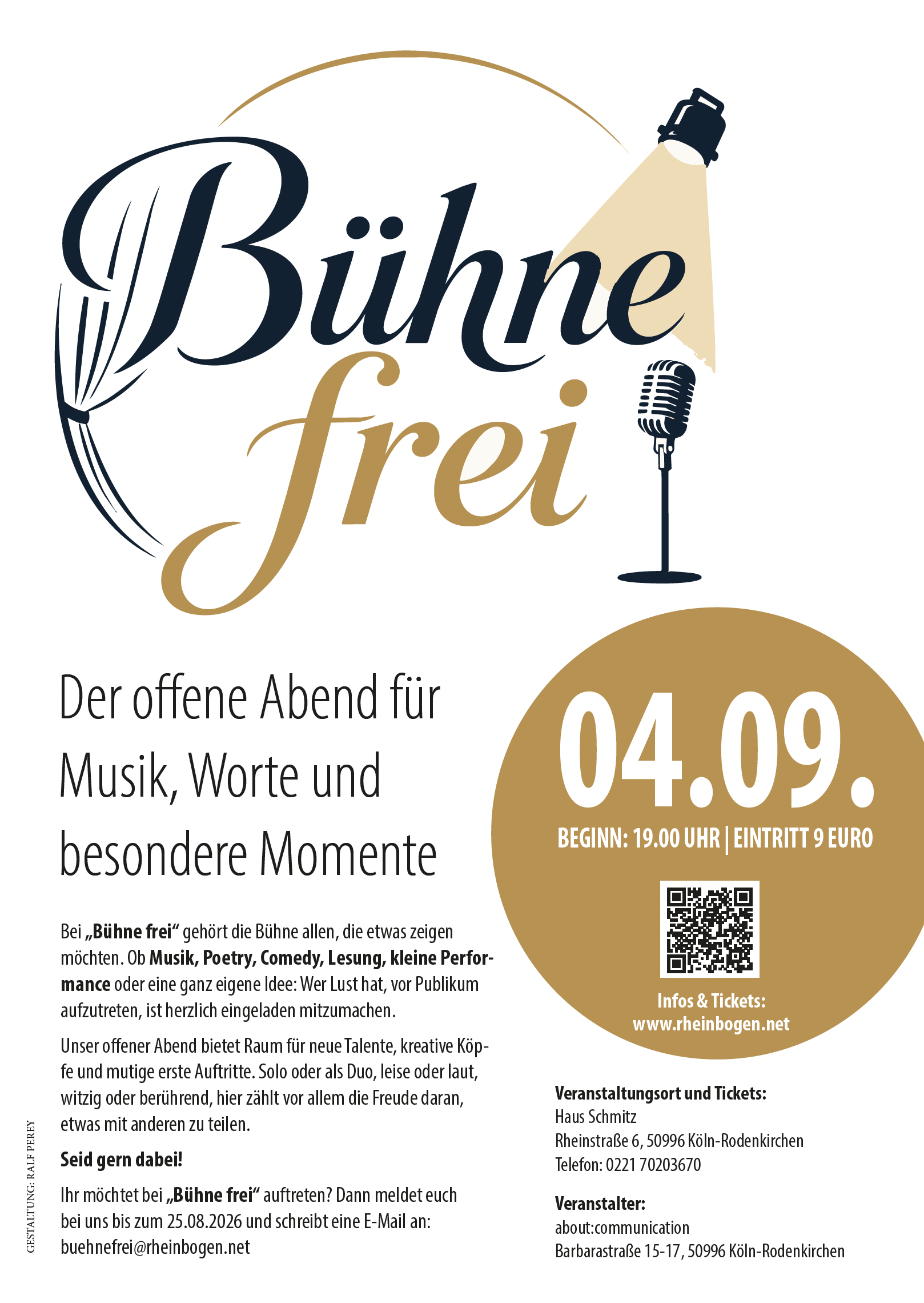 Bühne frei