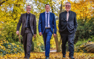 Drei Musiker, jede Menge Swing